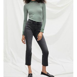 NWT Gap High Rise Crop Boot Ankle Flare Jean